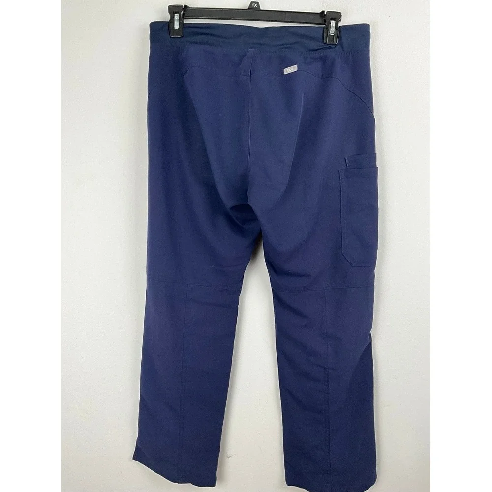 FIGS‎ Technical Collection Men's Navy Blue Scrub Pants Size Large Cargo Pocket